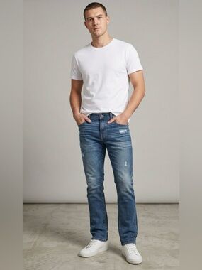 American Eagle Airflex original straight jeans 34/32